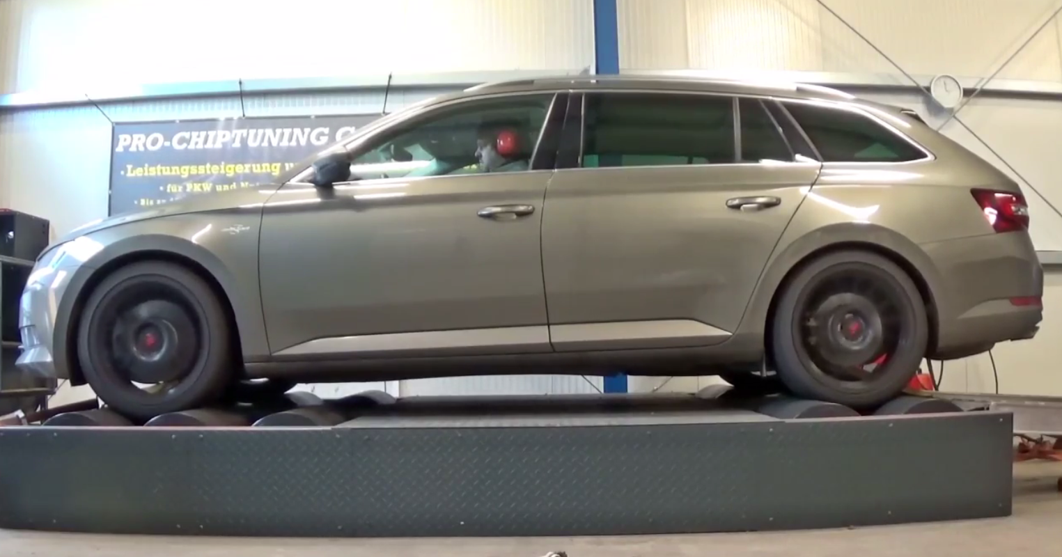 Skoda Superb (2,0L TSI 220PS EURO6 CHH) Leistungssteigerung / Chiptuning