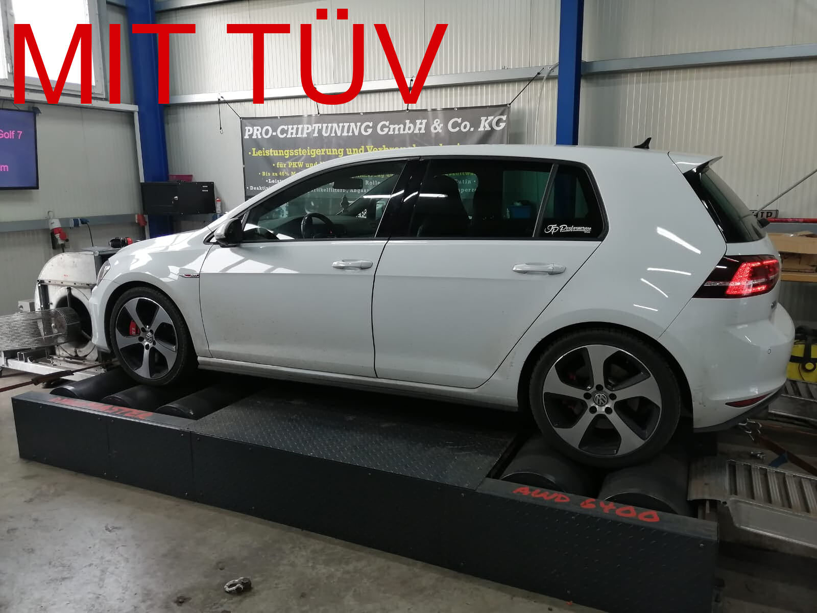 VW Golf 7 CLUBSPORT VFL (2,0L TSI 265PS EURO6 CJX) Leistungssteigerung / Chiptuning