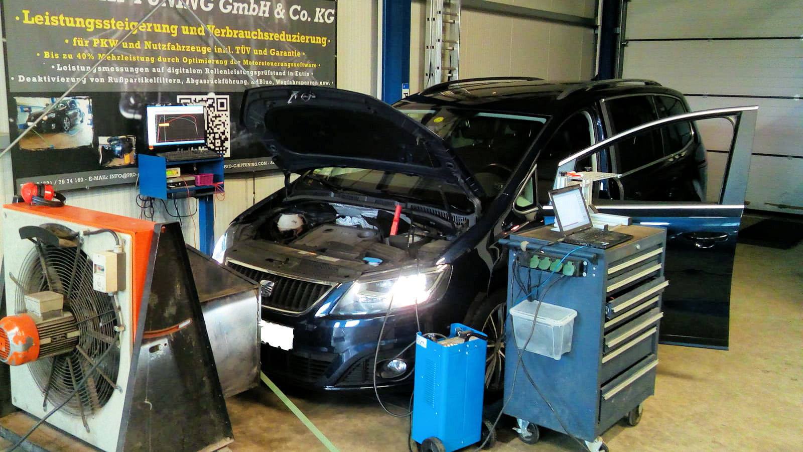 Seat Alhambra (2,0L TDI 150PS EURO6) Leistungssteigerung / Chiptuning