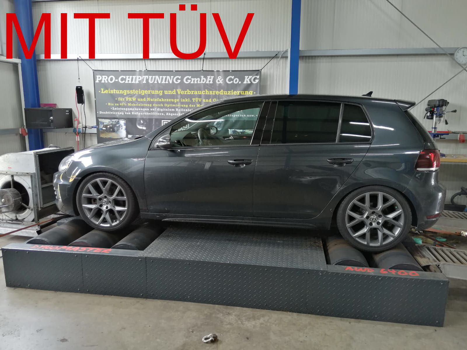 VW Golf 6 (1,4L TSI 160PS EURO5 CAV Leistungssteigerung / Chiptuning