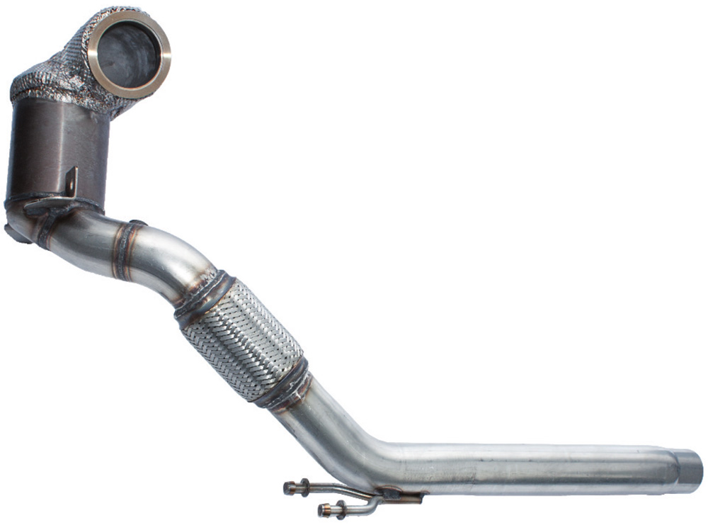 HJS ECE-Downpipe VAG /Golf VII GTI / Leon Cupra / Octavia RS (1.8 / 2.0 - Euro 6) 